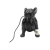 Lampa stołowa TOTO 35 cm czarna
