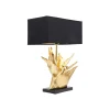 Lampa stołowa TROPICAL 65 cm złota
