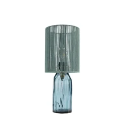 Lampa stołowa VECCHIO 42 cm niebieska