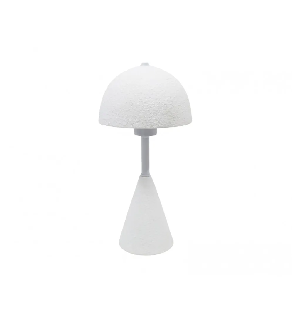Lampa stołowa VESTA 36 cm biała