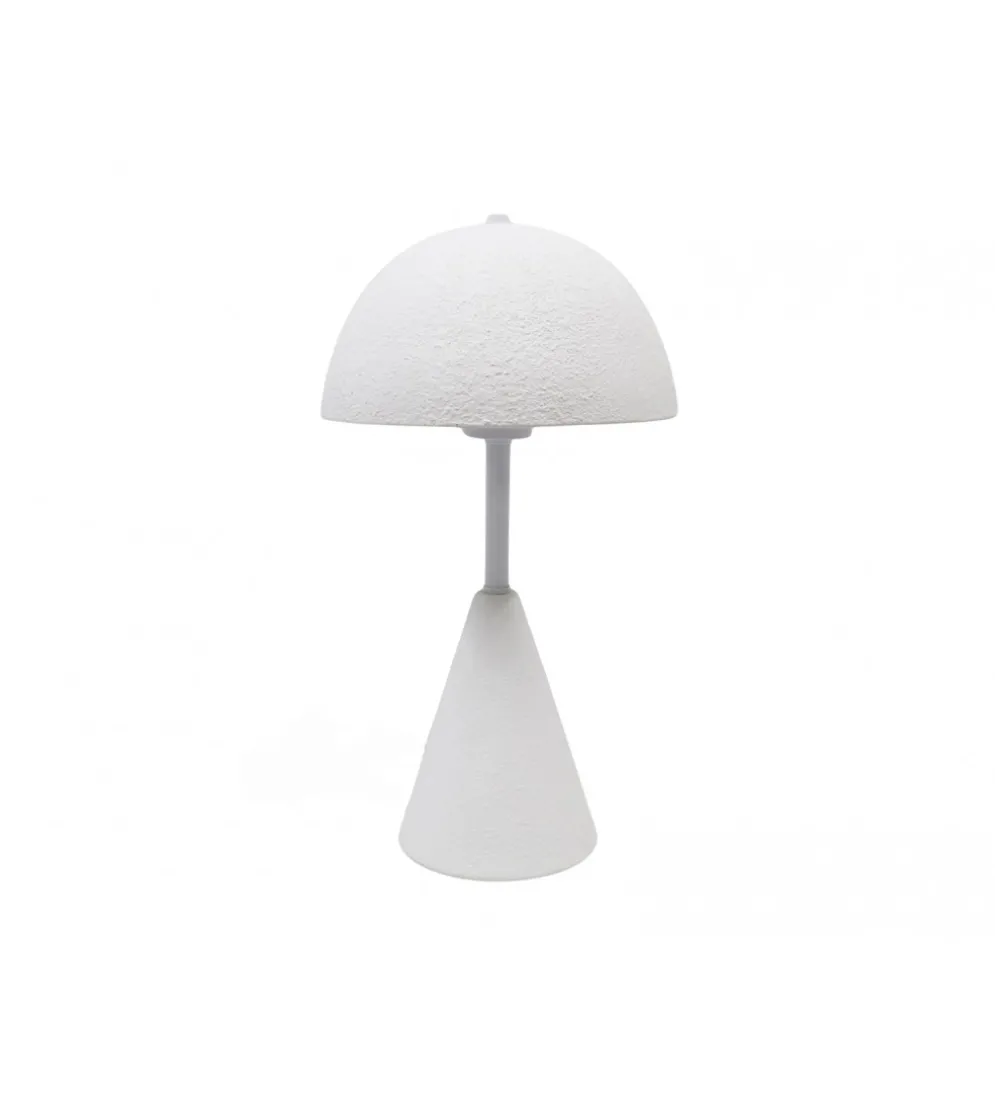 Lampa stołowa VESTA 40 cm biała