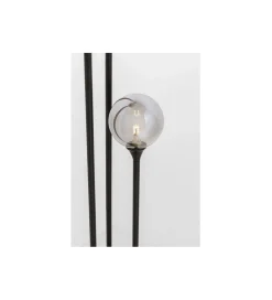 Lampa podłogowa AL CAPONE TRE 175 cm czarne