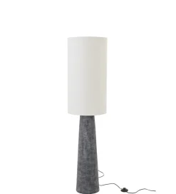 Lampa podłogowa AVA 144 cm szara