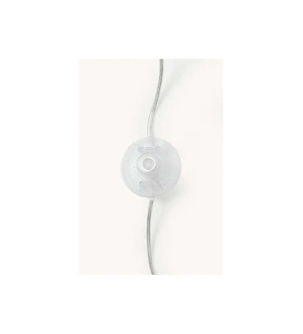 Lampa podłogowa BURBUJA 168 cm srebrna