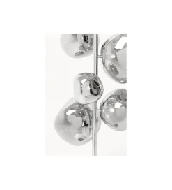 Lampa podłogowa BURBUJA 168 cm srebrna