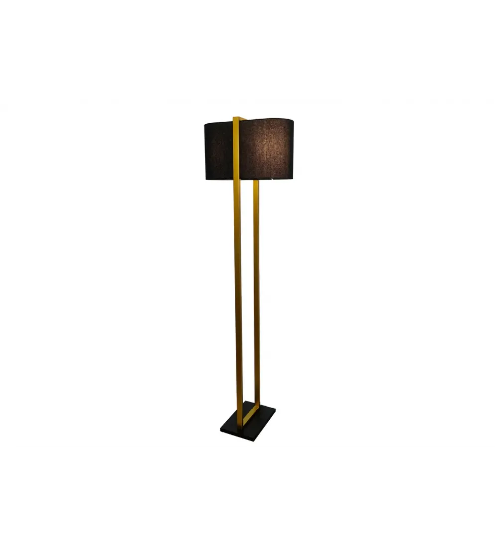 Lampa podłogowa COLLEEN 160 cm złota