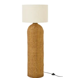 Lampa podłogowa CYLINDER 128 cm naturalna ercu