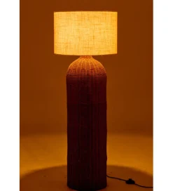 Lampa podłogowa CYLINDER 128 cm naturalna ercu
