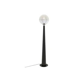 Lampa podłogowa DISCO BALL 163 cm czarna