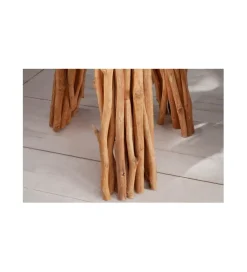 Lampa podłogowa Driftwood 153 cm biała