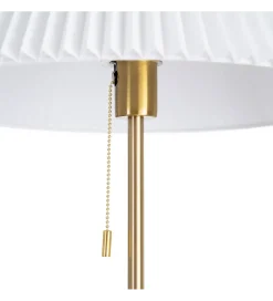 Lampa podłogowa ETARAL 50 cm biało złota