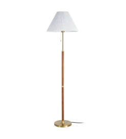 Lampa podłogowa ETARAL 50 cm biało złota