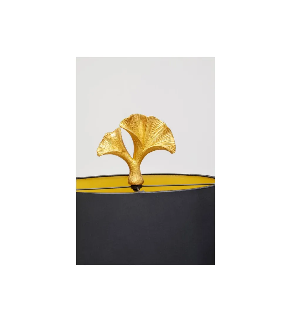 Lampa podłogowa GINKGO LEAFS 129 cm złoty