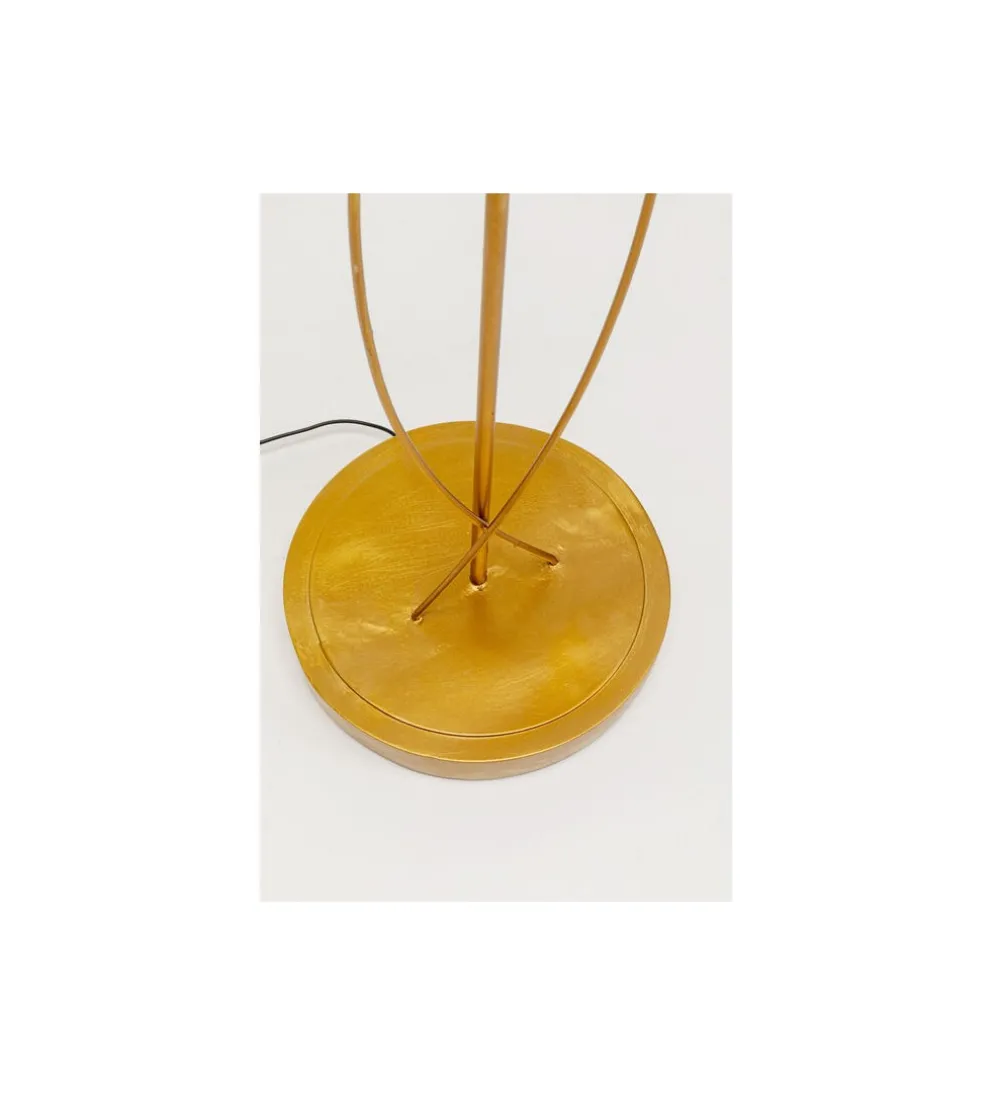 Lampa podłogowa GINKGO LEAFS 129 cm złoty