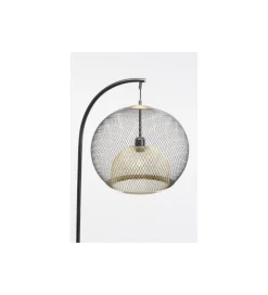 Lampa podłogowa GRATO 156 cm czarna