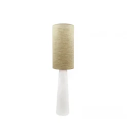 Lampa podłogowa HERACLES 143 cm ceramika ratan