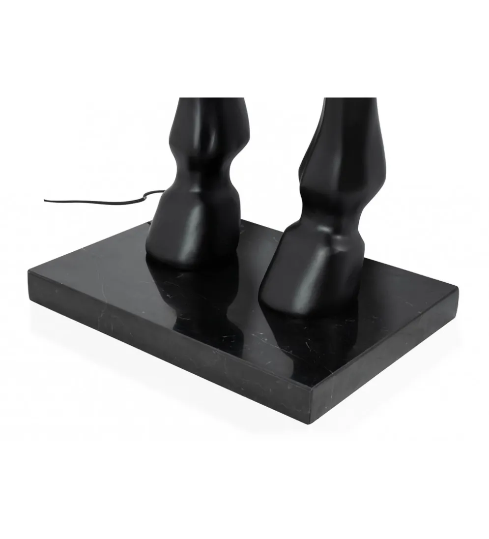 Lampa podłogowa Horse Stand M czarna