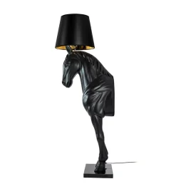 Lampa podłogowa Horse Stand M czarna