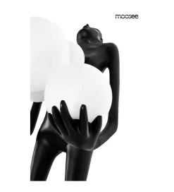Lampa podłogowa HUMAN 180 cm czarna