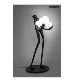 Lampa podłogowa HUMAN 180 cm czarna