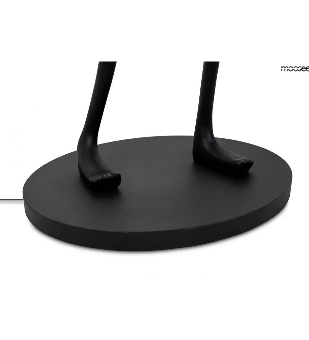 Lampa podłogowa HUMAN 180 cm czarna
