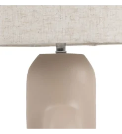 Lampa podłogowa LEKATU 142 cm kremowa