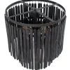 Lampa podłogowa LUTER 148 cm czarna