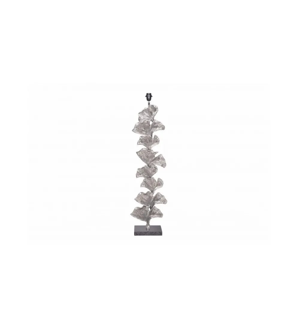 Lampa podłogowa Morella 122 cm srebrna