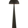 Lampa podłogowa Mushroom 148 cm czarna