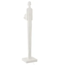 Lampa podłogowa PERSON 151 cm biała
