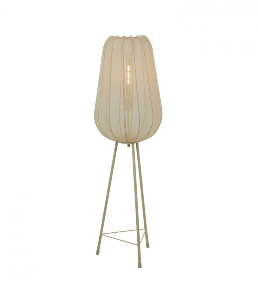 Lampa podłogowa PLUMERIA 42 cm piaskowa