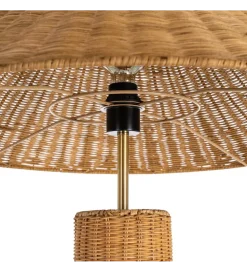 Lampa podłogowa SEULO 147 cm rattanowa