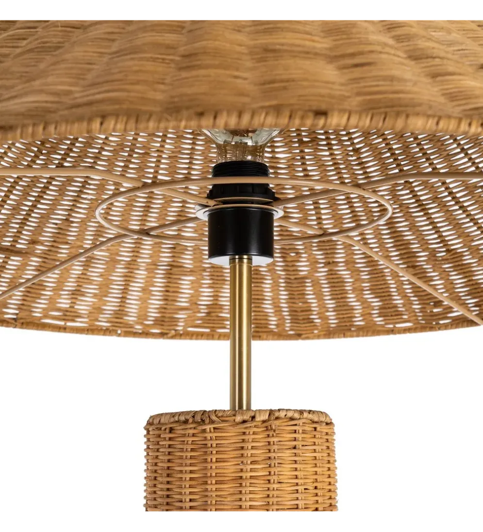 Lampa podłogowa SEULO 147 cm rattanowa