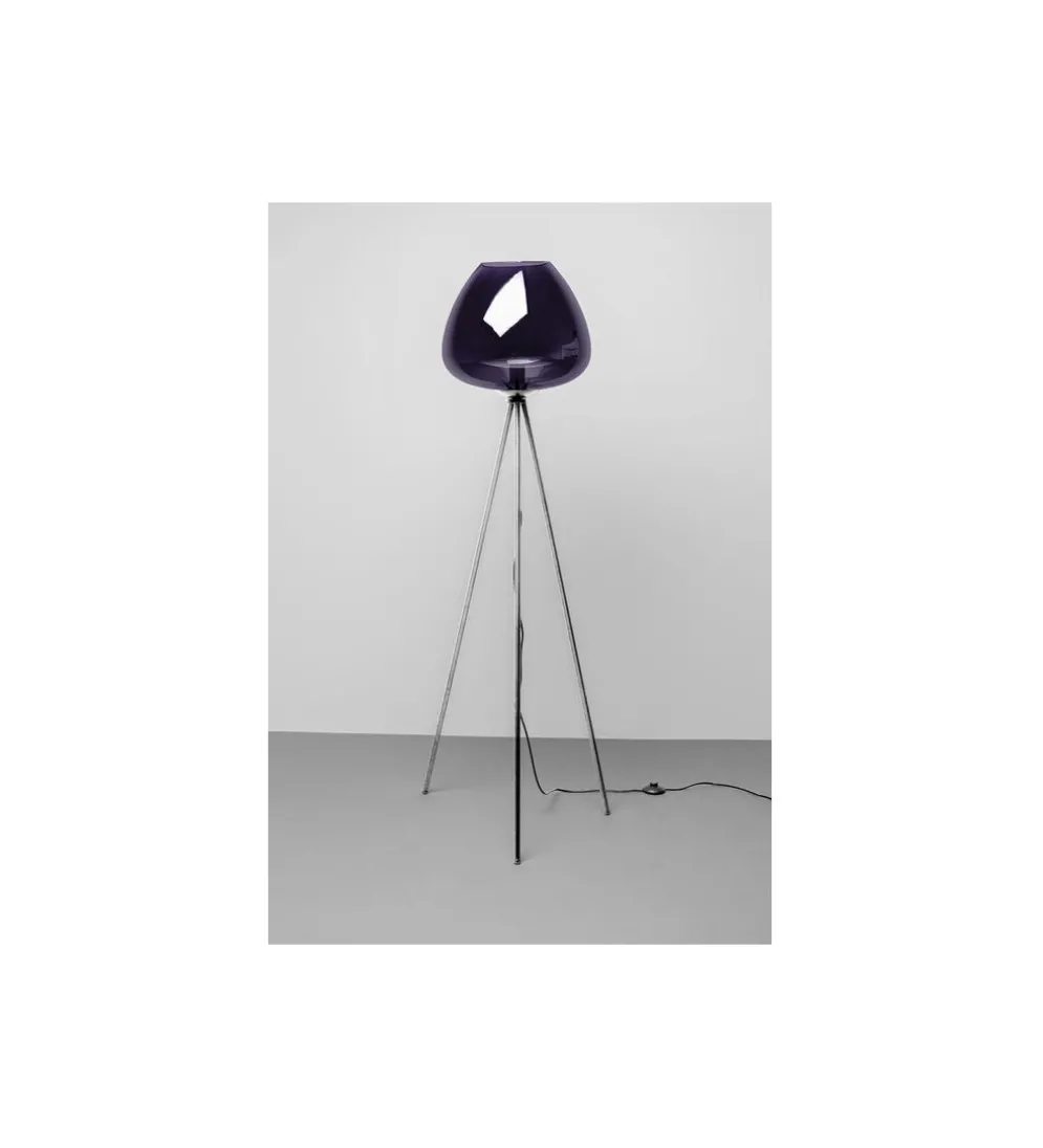 Lampa podłogowa SPHERE NIGHT 146 cm niebieska