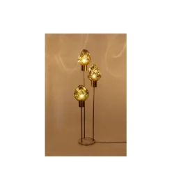 Lampa podłogowa SUPERNOVA AMBER 160 cm złota