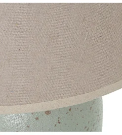 Lampa stołowa ABARMAL 57 cm ceramika antyczna biel
