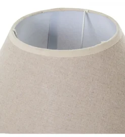 Lampa stołowa ABARMAL 57 cm ceramika antyczna biel