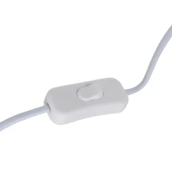 Lampa stołowa AHILL 44 cm biała