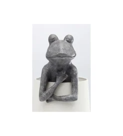 Lampa stołowa Animal Frog 58 cm szaro biała