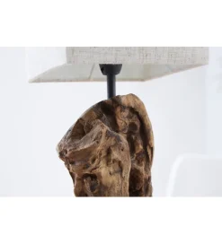 Lampa stołowa Driftwood Hypnotic beżowa