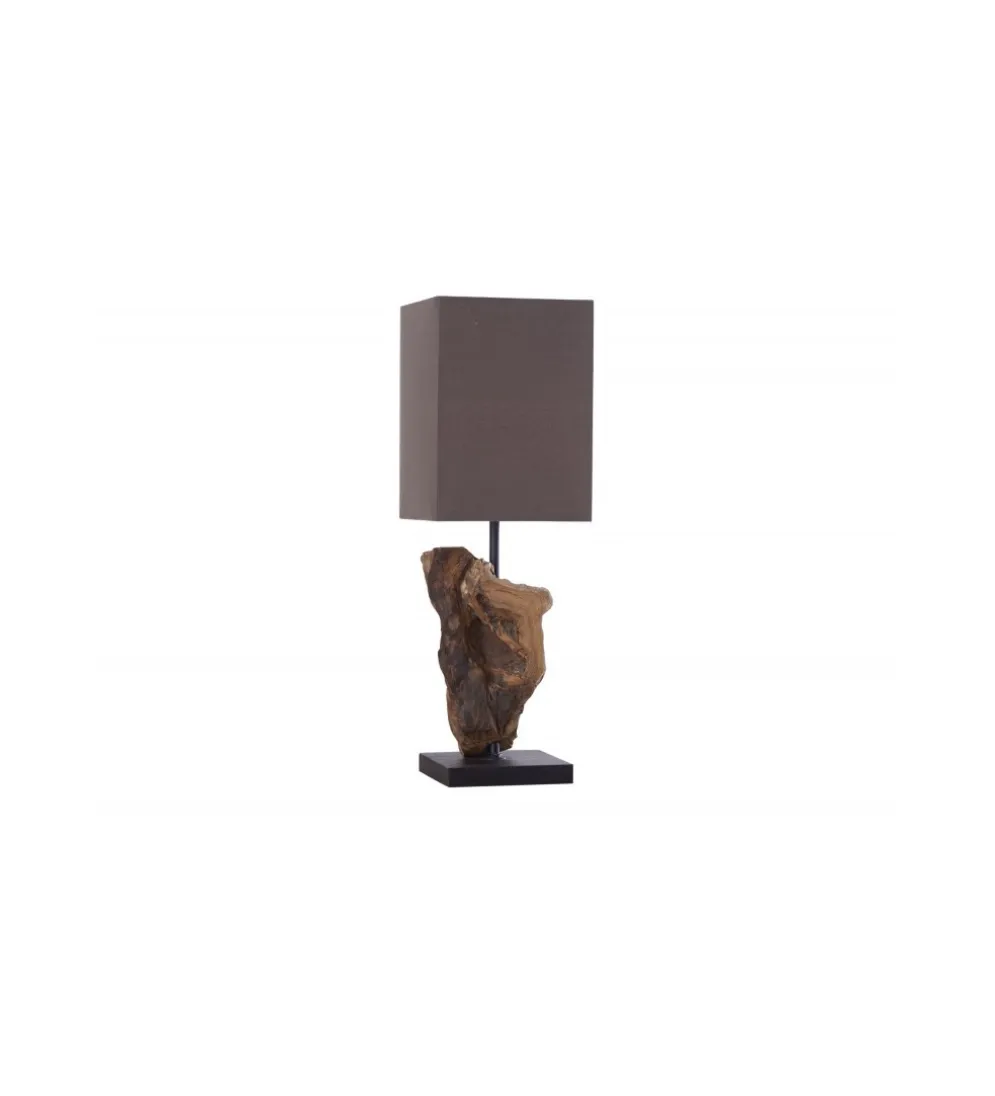 Lampa stołowa Driftwood Hypnotic brown