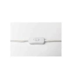 Lampa stołowa JOSY 51 cm czarno biało