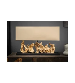 Lampa stołowa PureUnique 80 cm beżowa