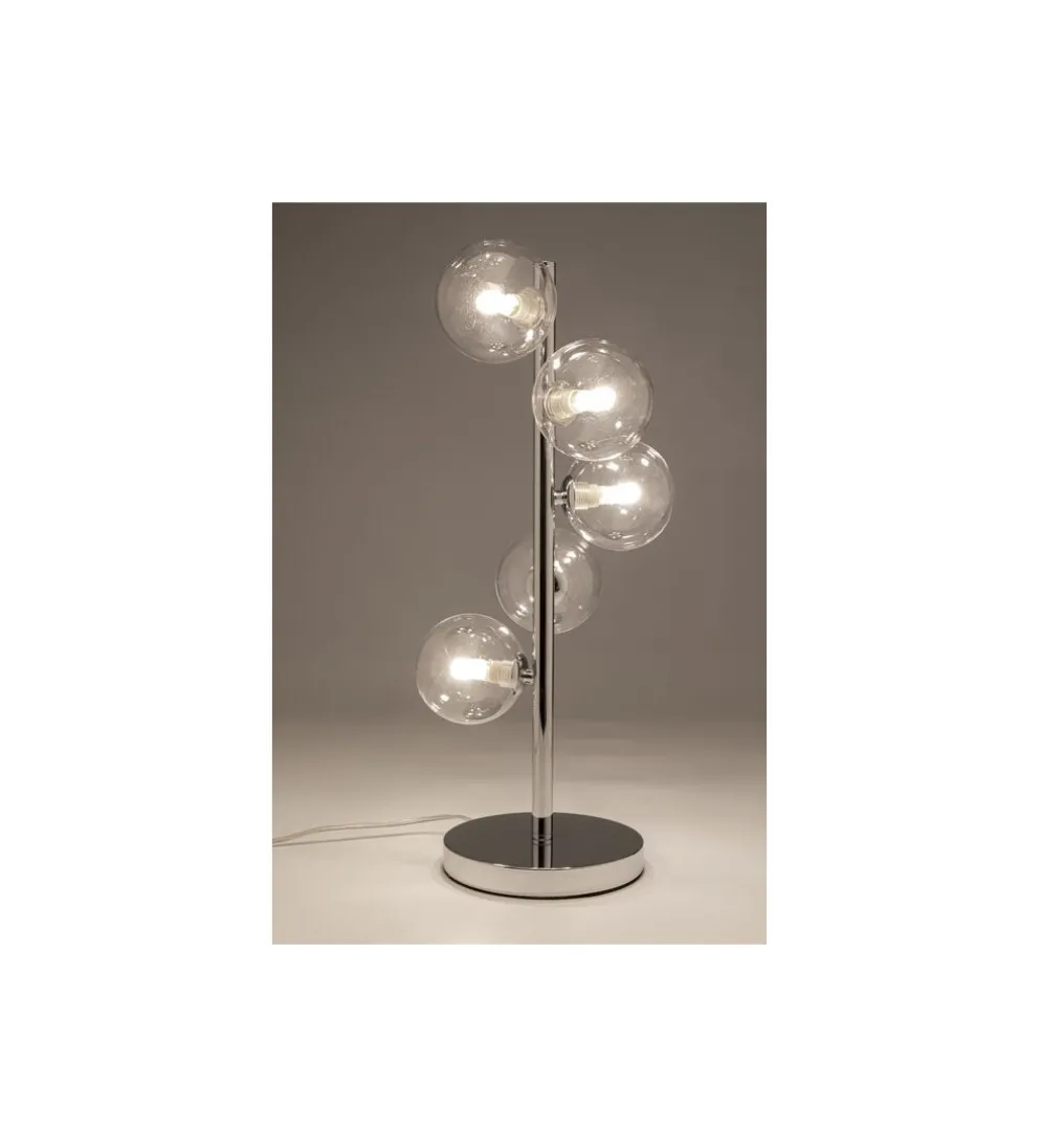 Lampa stołowa SCALA BALLS 54 cm chromowana