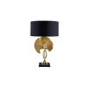 Lampa stołowa SORIA 40 cm czarno złota