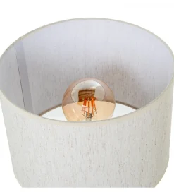 Lampa stołowa VENUS ceramika szara