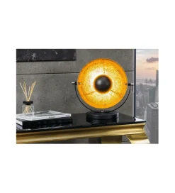 Lampa Studio 40cm Czarno Złota