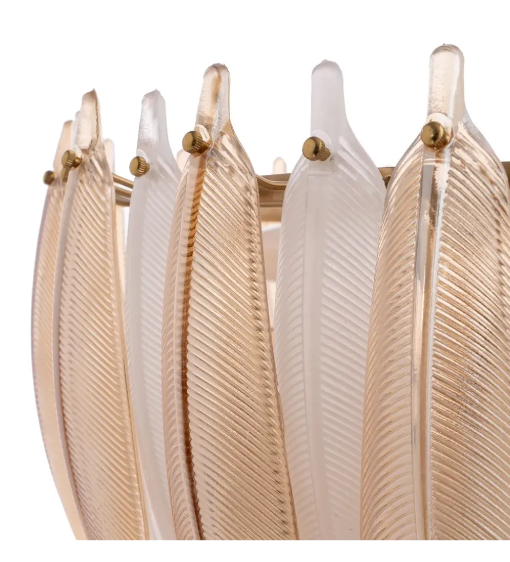 Lampa wisząca BEGAN 60 cm champagne
