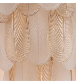 Lampa wisząca BEGAN 60 cm champagne