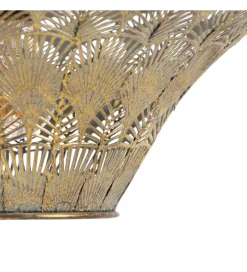 Lampa wisząca BOCELIN 47 cm złota srebrna